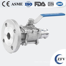 Forged Steel Stainless Steel Fixed Flange Ball Valve